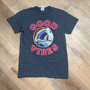 NWOT Mr Rogers Good Vibes Graphic T-Shirt